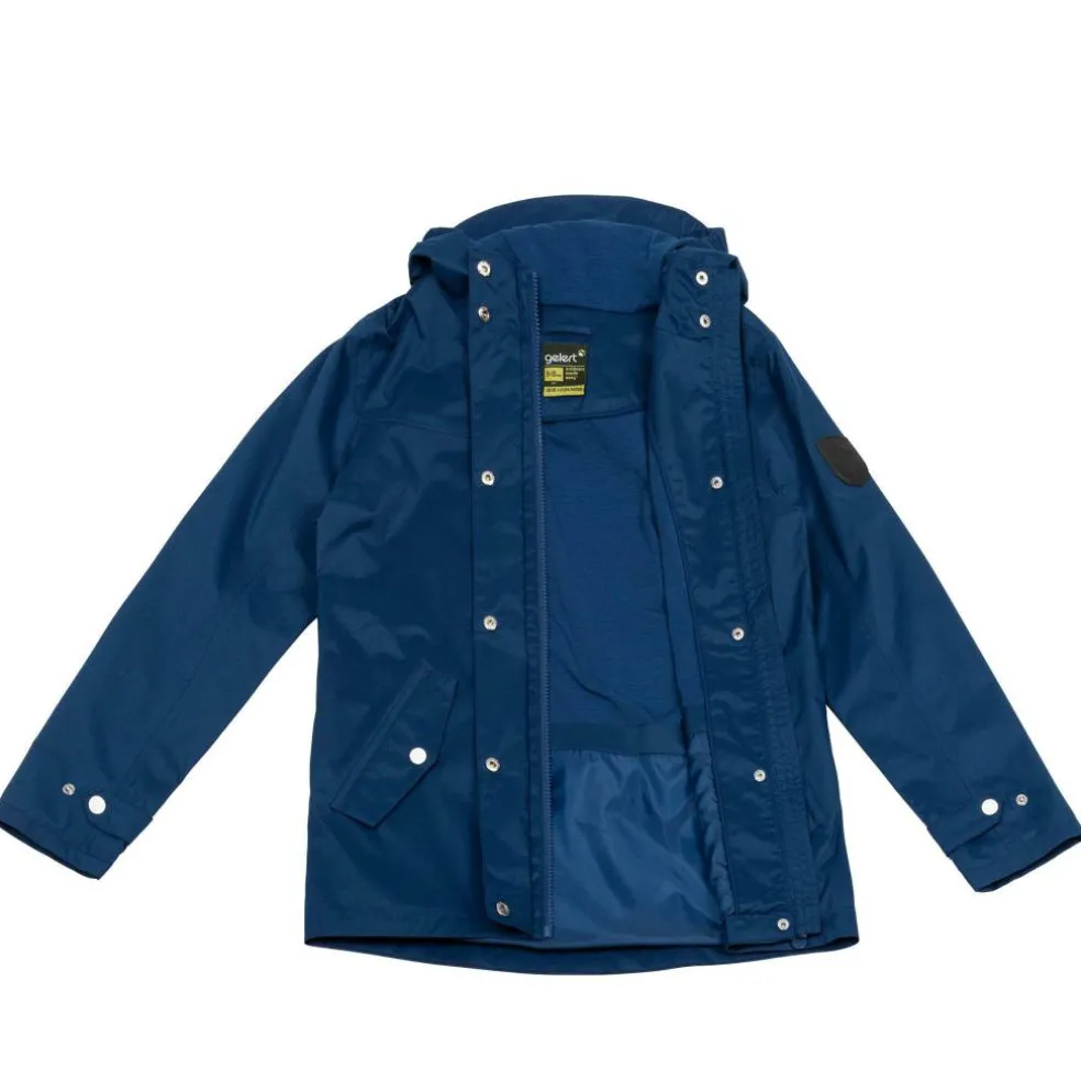 Kids' Coast Waterproof Windproof Hooded Long Sleeve Waterproof Jacket