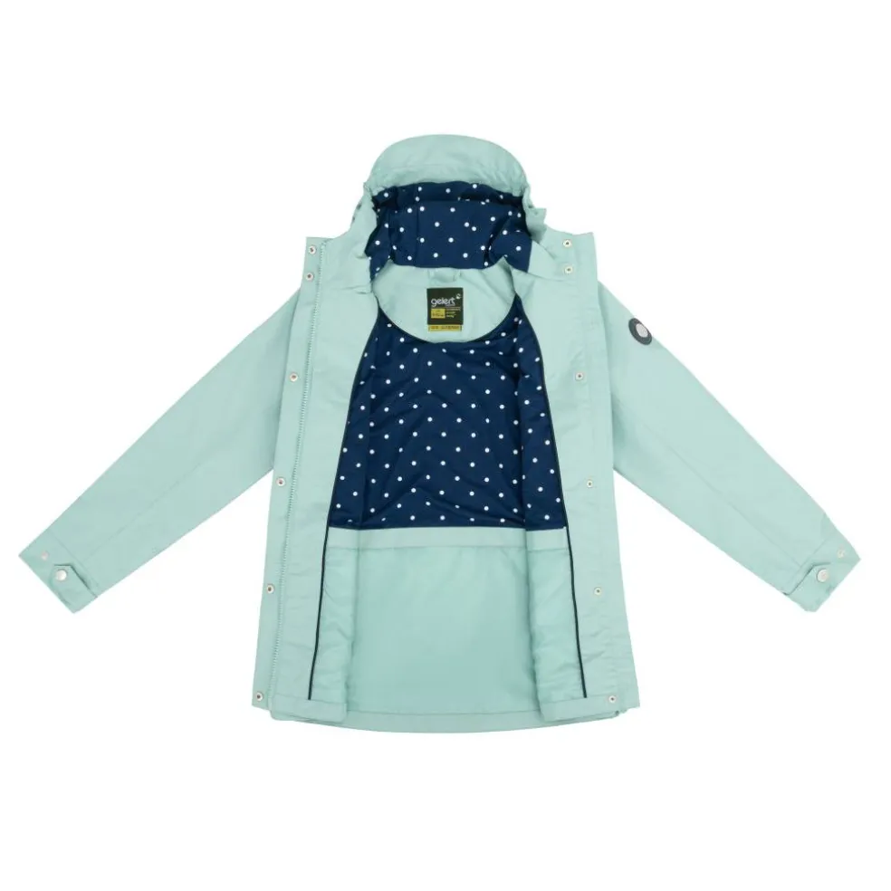 Kids' Coast Waterproof Windproof Hooded Long Sleeve Waterproof Jacket
