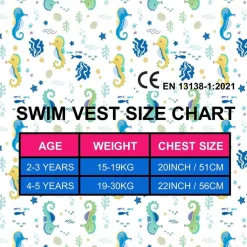 Kids Confidence Swim Vest