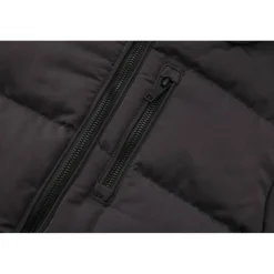 Kids' Double Zip Detachable Faux Fur Hood Fleece Lined Short Puffer Jacket