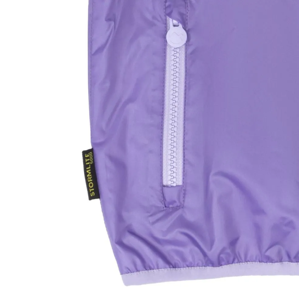 Kids' Reversible Windproof Long Sleeve Waterproof Jacket