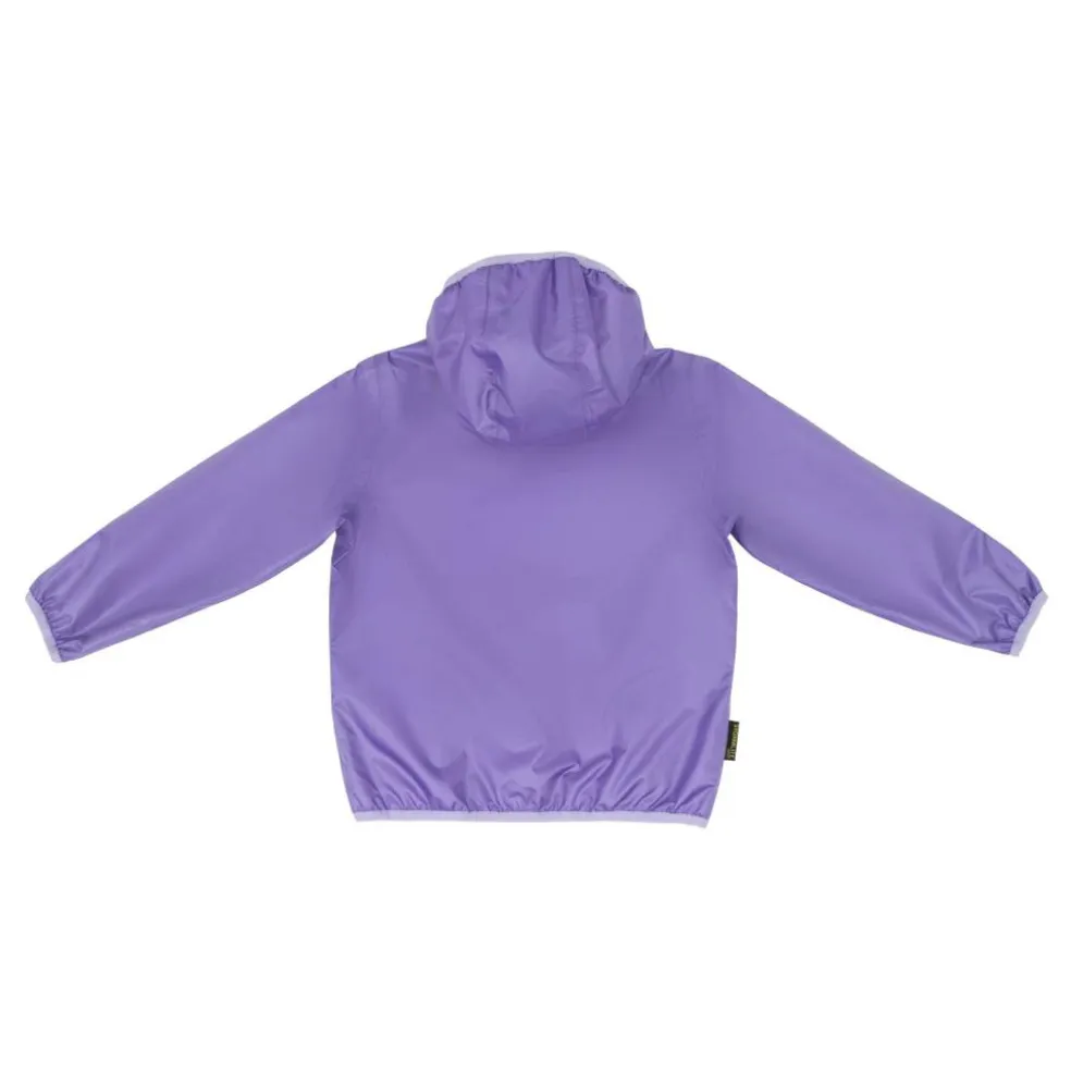 Kids' Reversible Windproof Long Sleeve Waterproof Jacket