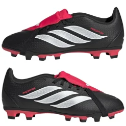 Kids adidas Predator Fold-Over Tongue Club Firm Ground Football Boots