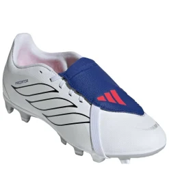 Kids adidas Predator Fold-Over Tongue Club Firm Ground Football Boots