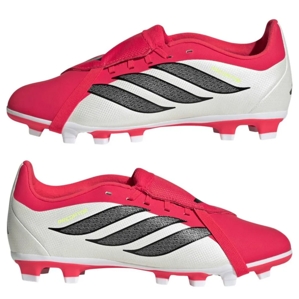 Kids adidas Predator Fold-Over Tongue Club Firm Ground Football Boots