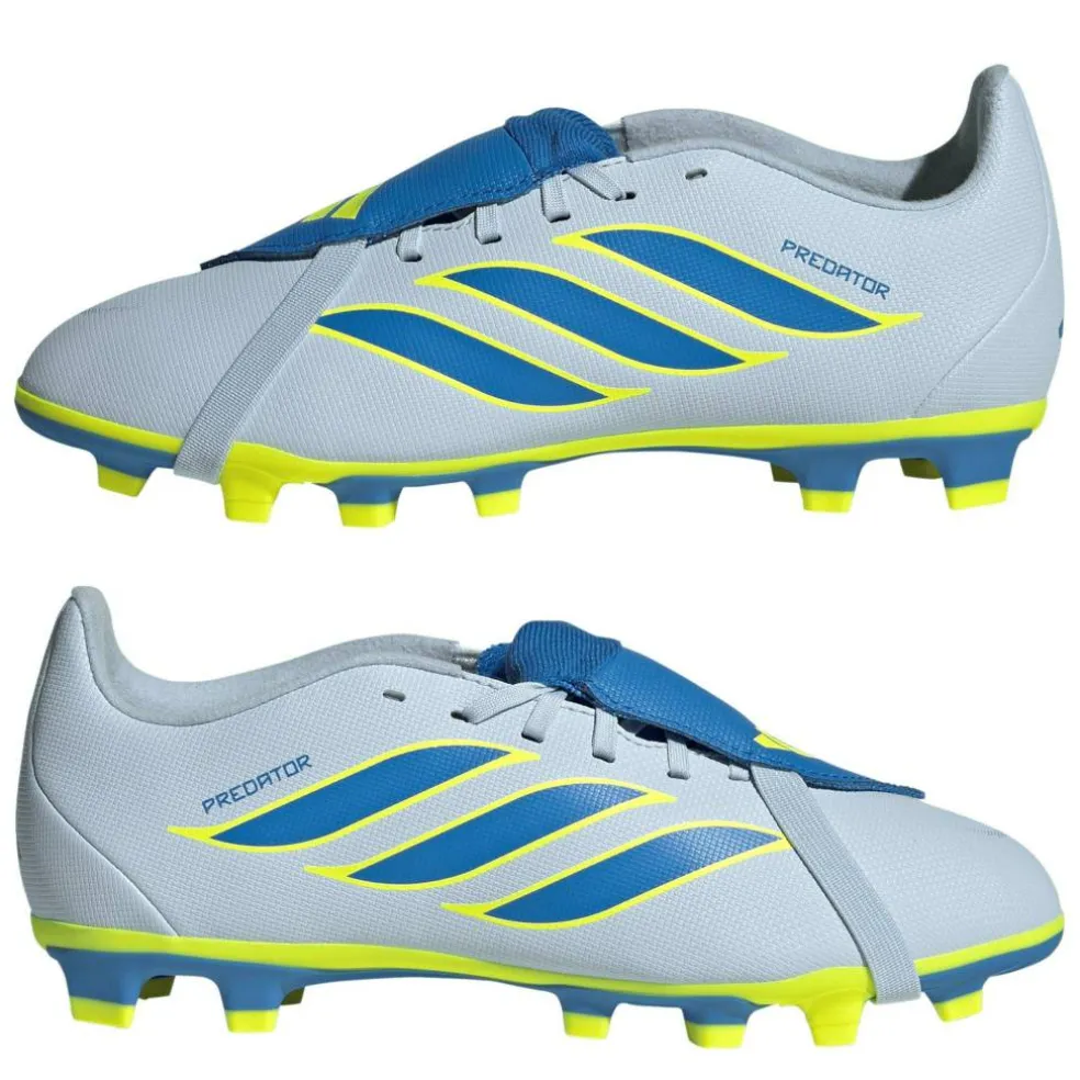 Kids adidas Predator Fold-Over Tongue Club Firm Ground Football Boots