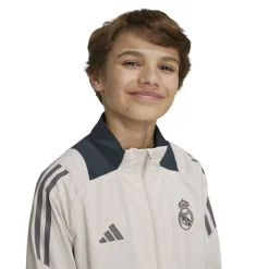 Kids adidas Real Madrid European Training Tracksuit Top 24/25