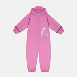 Kids Animal Print Waterproof Long Sleeve Rain Anorak