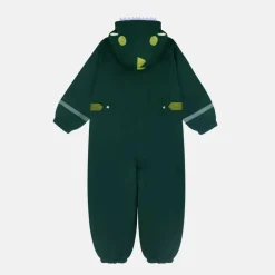 Kids' Animal Print Waterproof Long Sleeve Rain Anorak