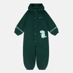 Kids' Animal Print Waterproof Long Sleeve Rain Anorak