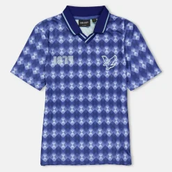 Kids' Argyle Short-Sleeve Polo Shirt