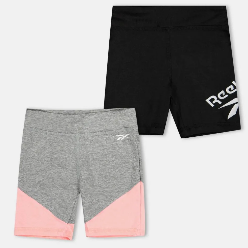 Kids' Black Fleece Jogger Shorts