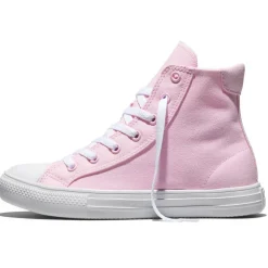 Kids' Canvas High-Top Trainers