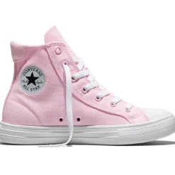 Kids' Canvas High-Top Trainers