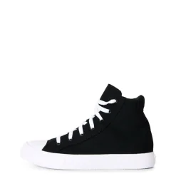 Kids' Canvas High-Top Trainers