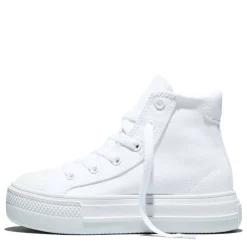 Kids' Canvas High-Top Trainers