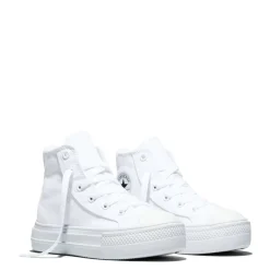 Kids' Canvas High-Top Trainers