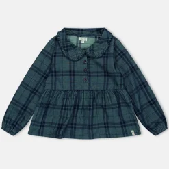 Kids' Check Collar Regular Fit T-Shirt