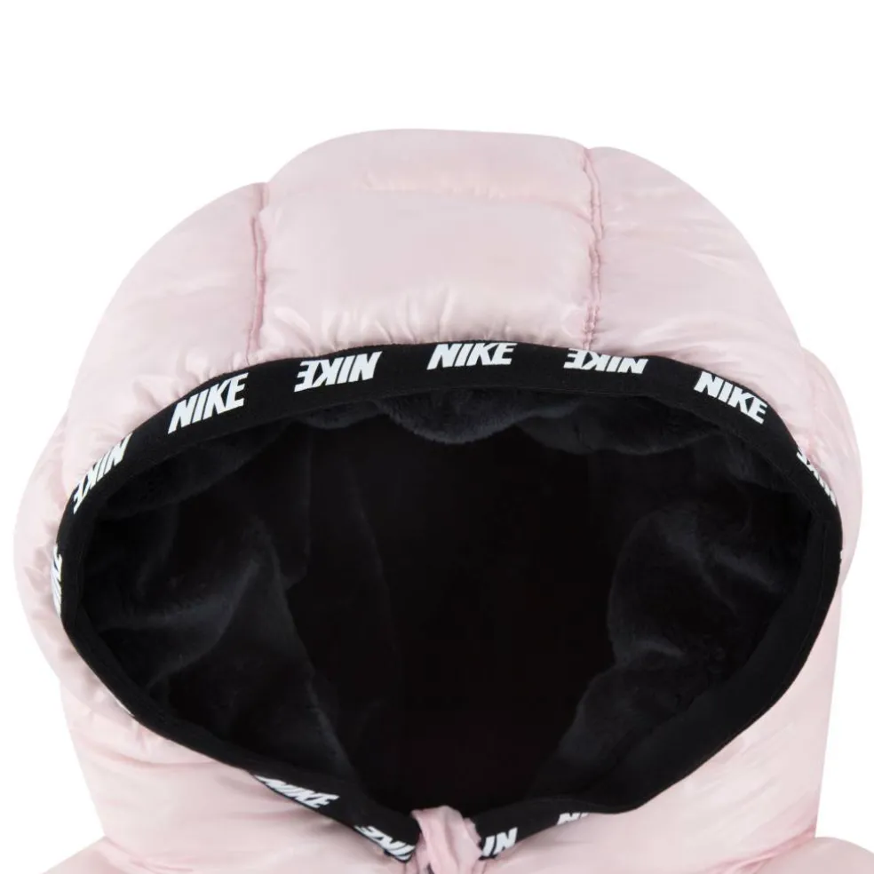 Kids' Chevron Cinched Medium Puffer Jacket