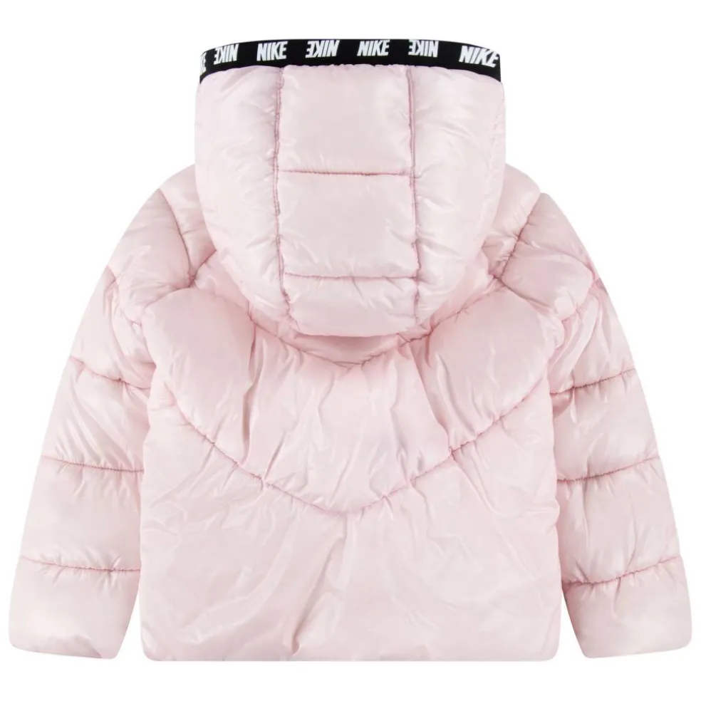 Kids' Chevron Cinched Medium Puffer Jacket