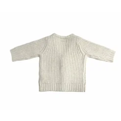 Kids' Chunky Knit Long Sleeve V-Neck Cardigan