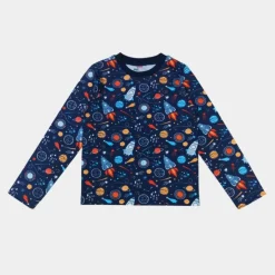 Kids' Cotton Gaming Relaxed Fit Long Sleeve Pyjama Sets