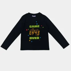 Kids' Cotton Gaming Relaxed Fit Long Sleeve Pyjama Sets