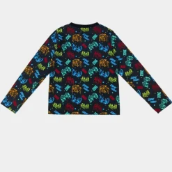 Kids' Cotton Gaming Relaxed Fit Long Sleeve Pyjama Sets