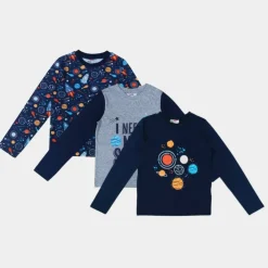 Kids' Cotton Gaming Relaxed Fit Long Sleeve Pyjama Sets