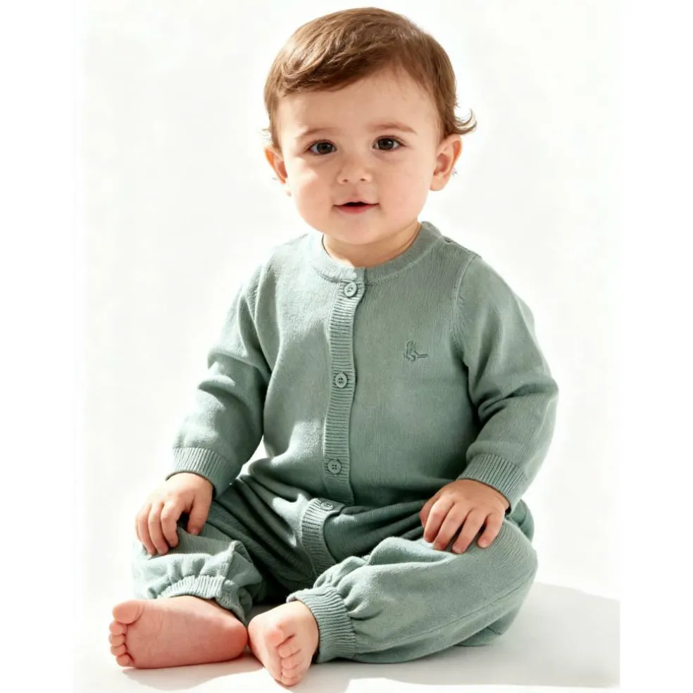 Kids' Cotton Long Sleeve Sleep Suit