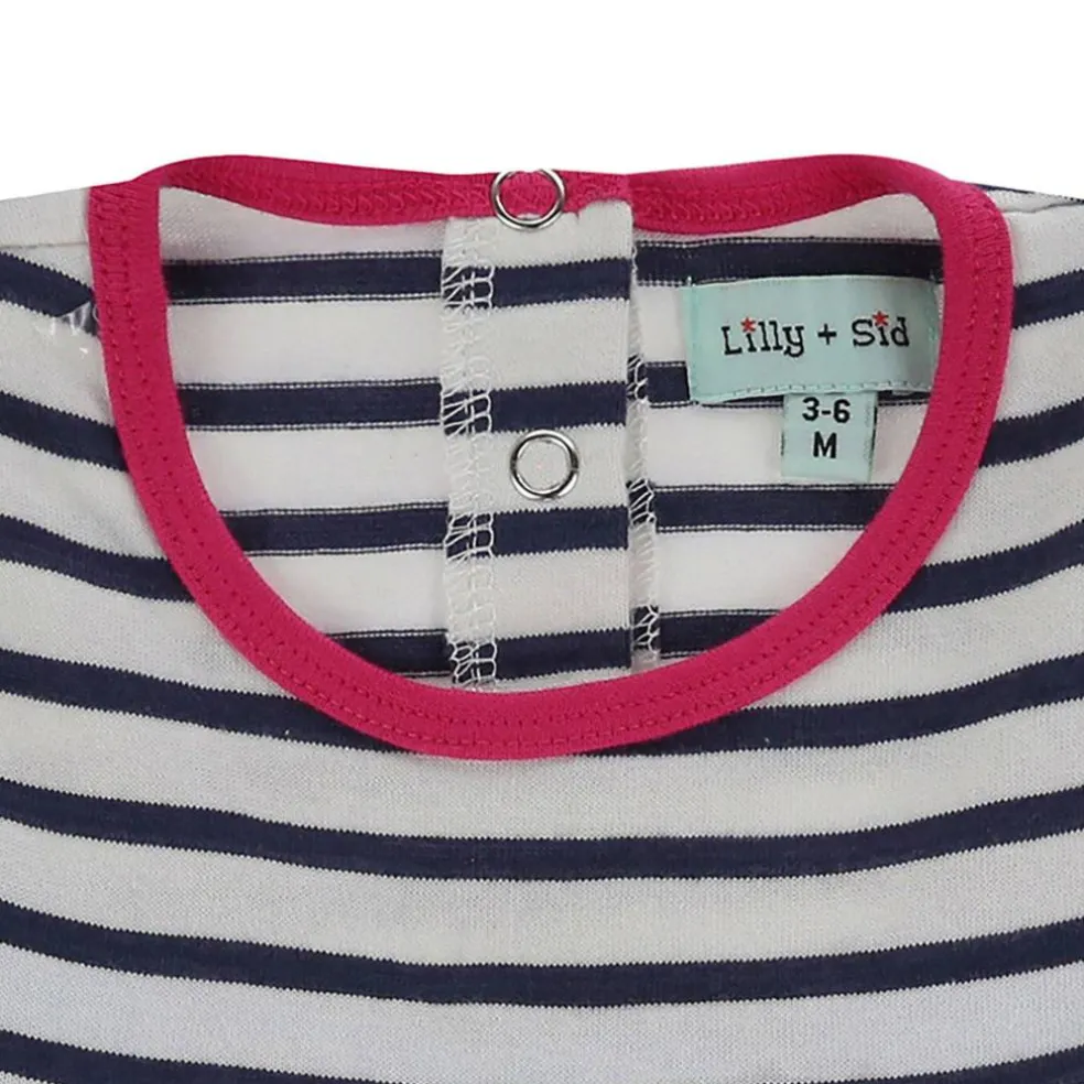 Kids' Fabric Mix A-Line Dress