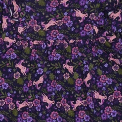 Kids' Floral Jersey Dress