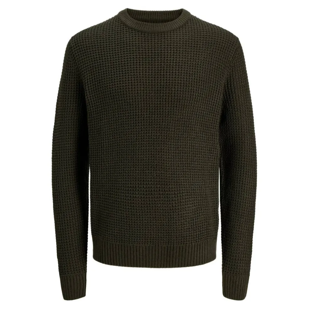 Kids' Global Knitted Crew Neck Jumper