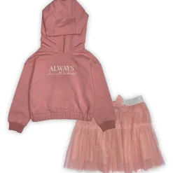 Kids' Hood and Tutu Top and Skirt Set