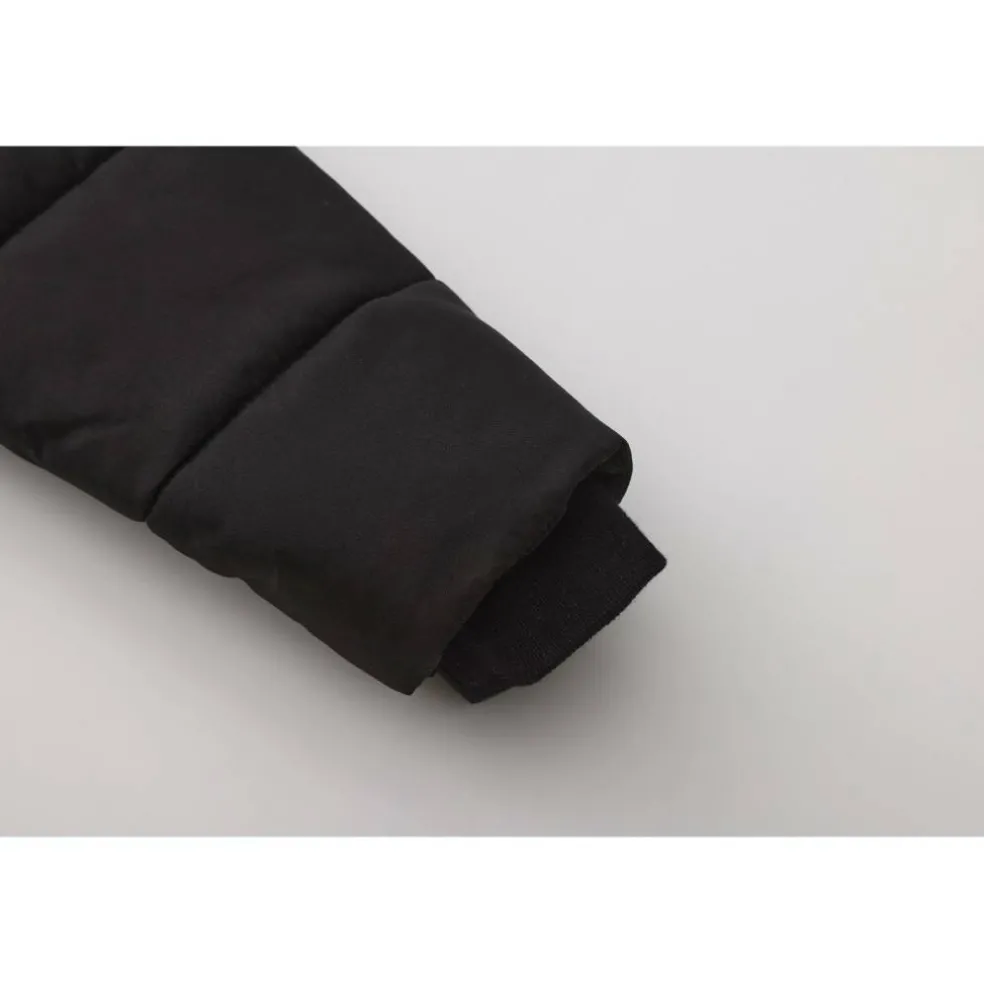 Kids' Hooded Long Sleeve Padded Puffer Jacket