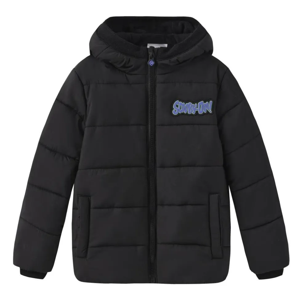 Kids' Hooded Long Sleeve Padded Puffer Jacket