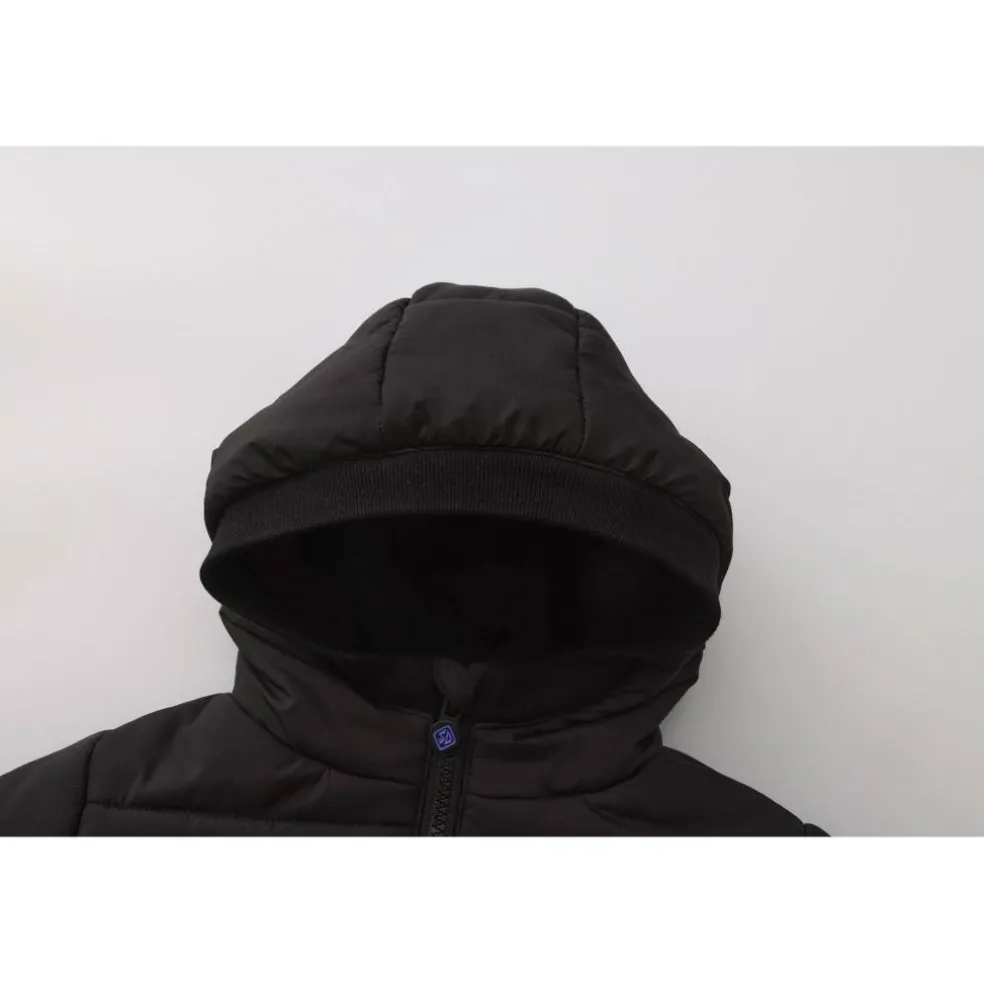 Kids' Hooded Long Sleeve Padded Puffer Jacket