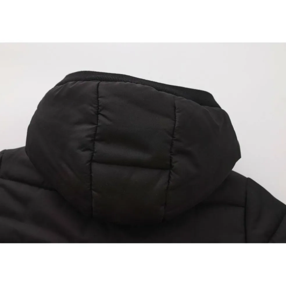 Kids' Hooded Long Sleeve Padded Puffer Jacket