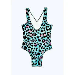 Kids' Ice Leopard One Piece Swimsuit