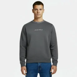 Kids' Jacquard Crew Sweatshirt
