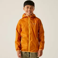 Kids Lever II Packable Reflective Long Sleeve Waterproof Jacket
