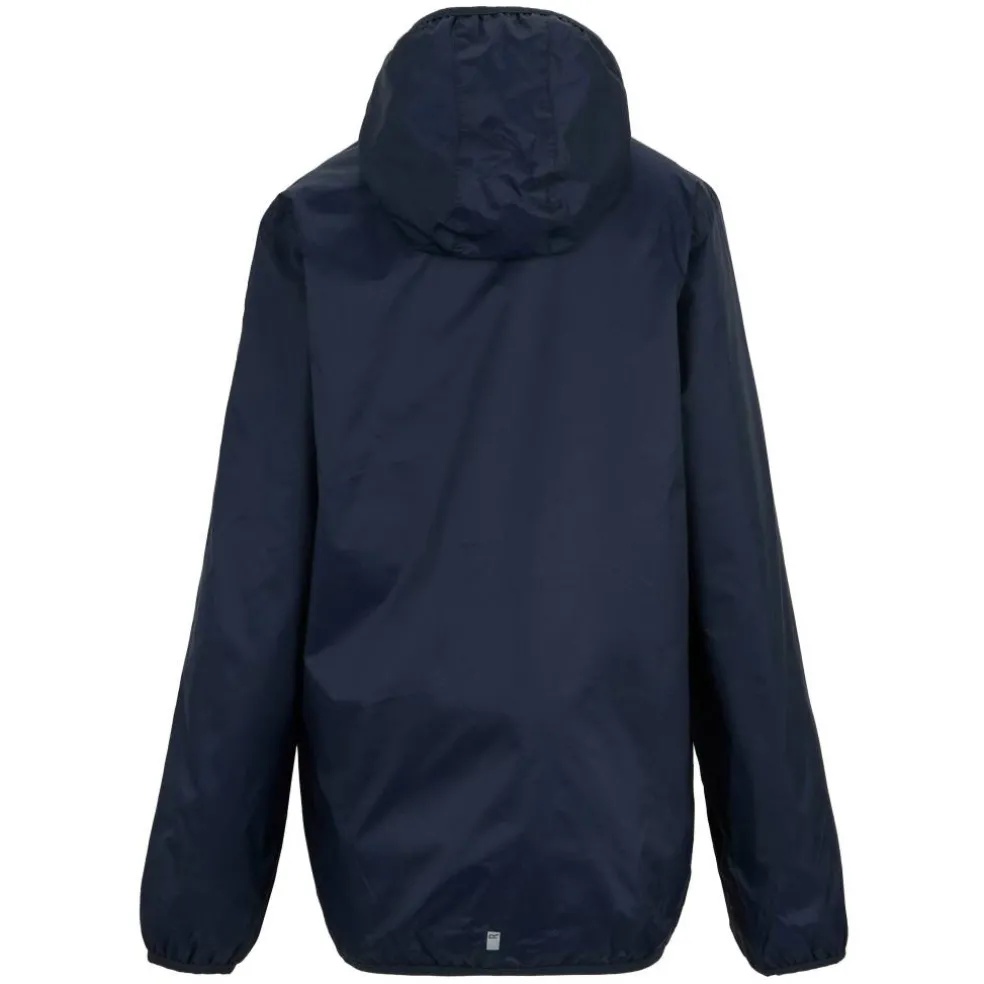 Kids Lever II Packable Reflective Long Sleeve Waterproof Jacket