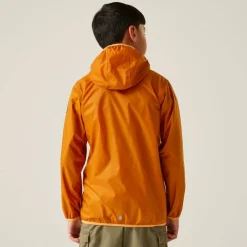 Kids Lever II Packable Reflective Long Sleeve Waterproof Jacket