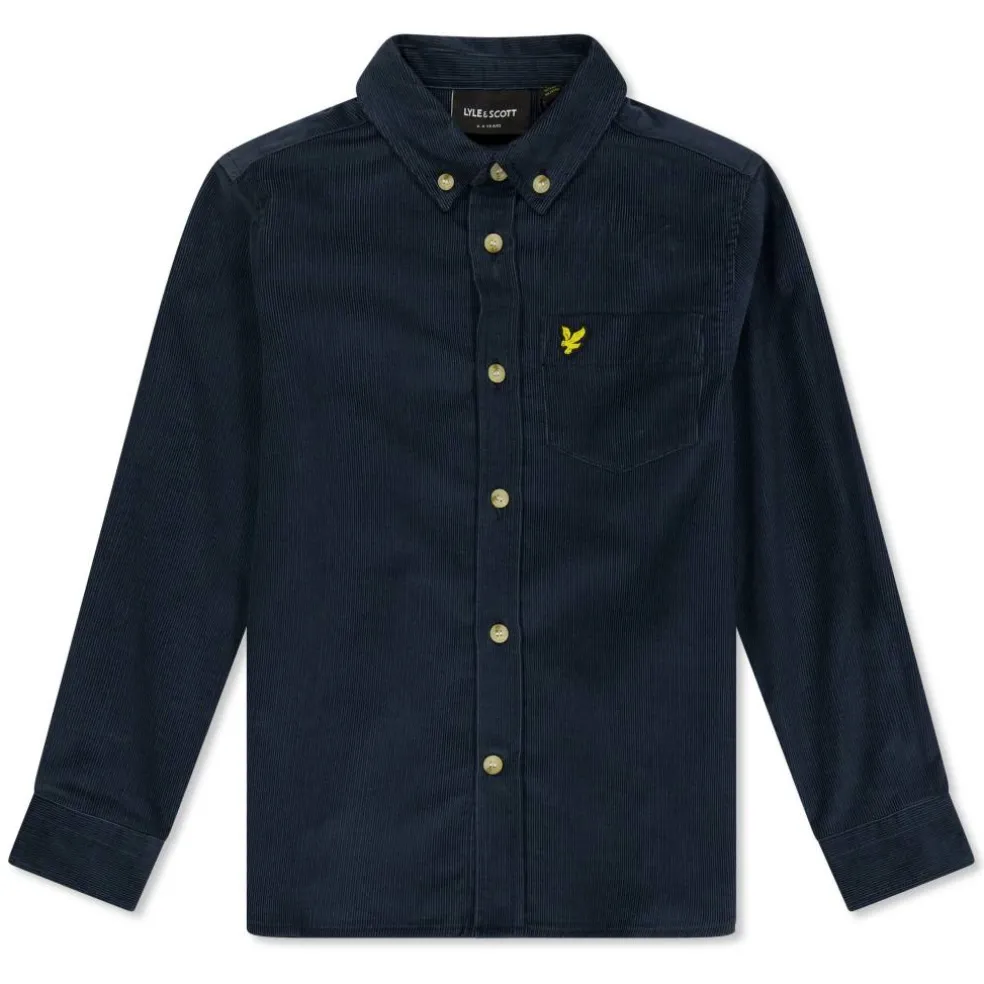 Kids' Long Sleeve Corduroy Shirt