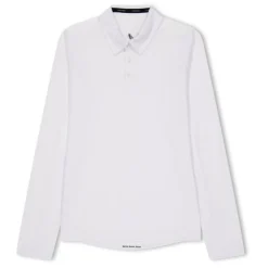 Kids' Long-Sleeve Cricket Polo Shirt