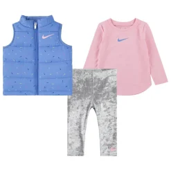Kids' 3 Pc Swooshfetti Vest Set