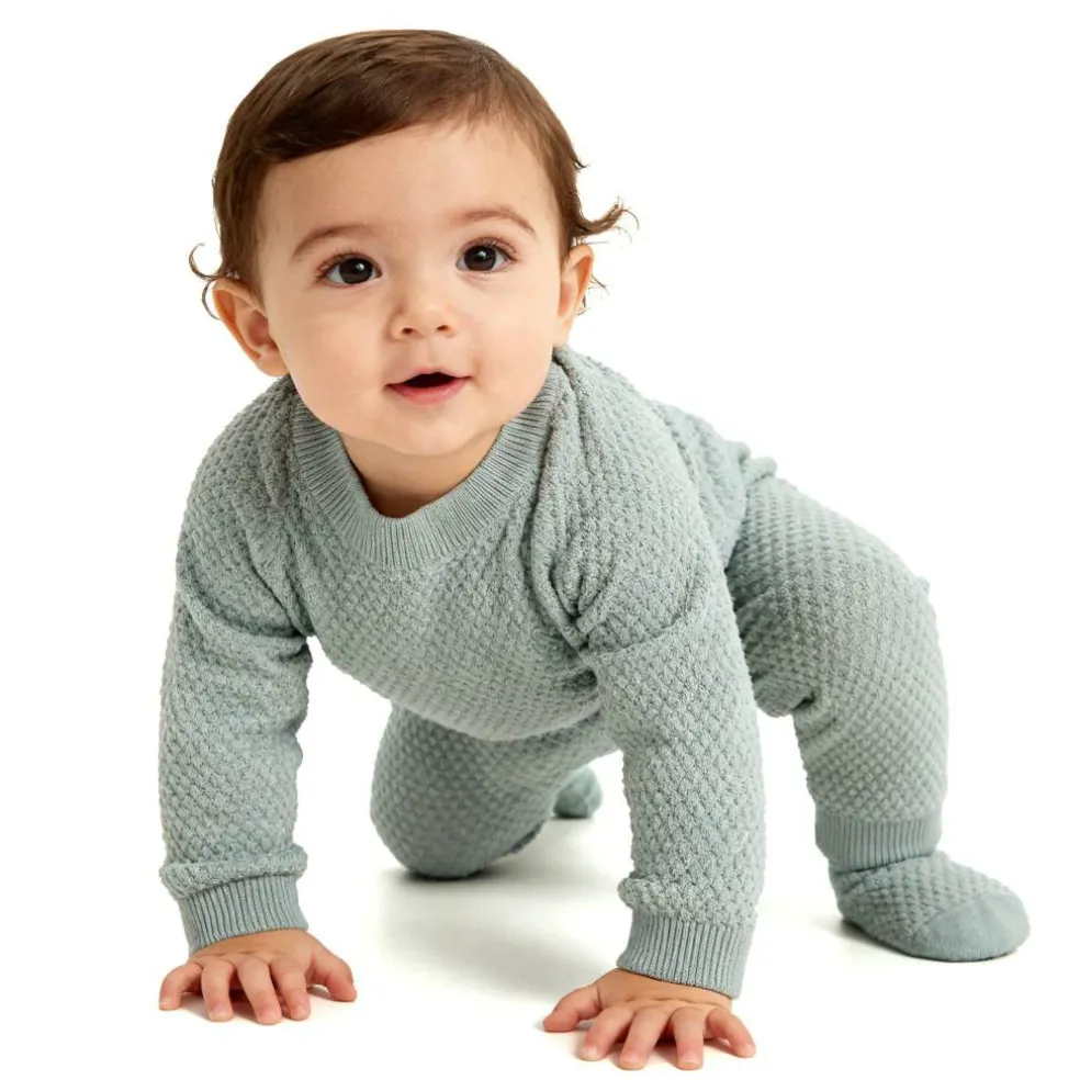 Kids' Pointelle Cotton Long Sleeve Pyjama Set
