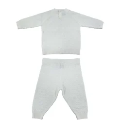Kids' Pointelle Cotton Long Sleeve Pyjama Set