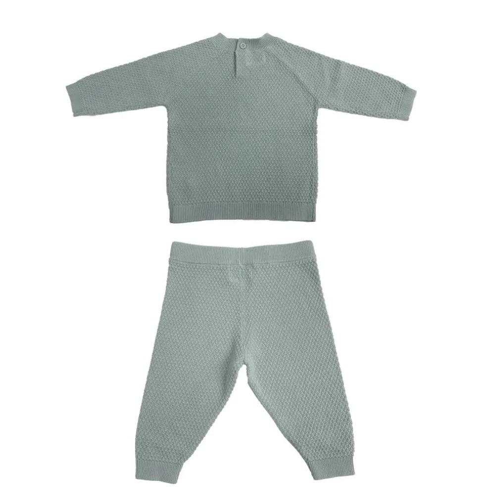 Kids' Pointelle Cotton Long Sleeve Pyjama Set