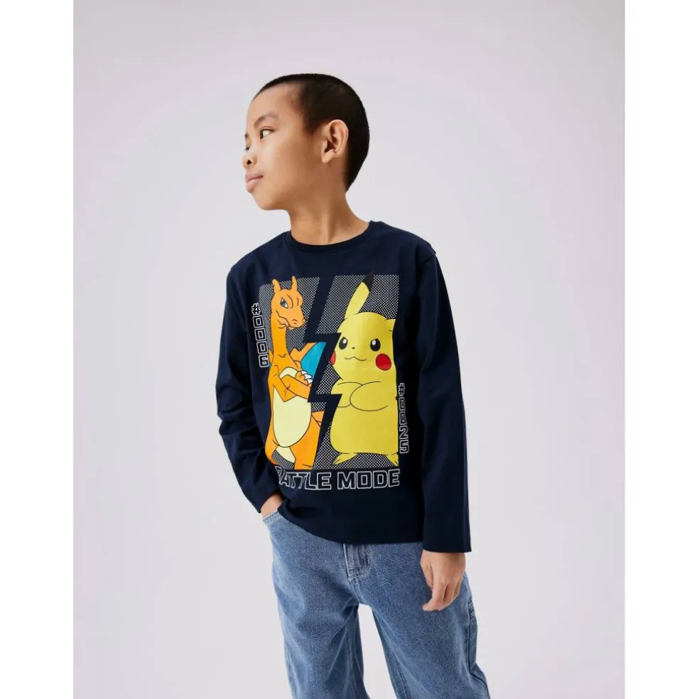 Kids' Pokemon Long-Sleeve T-Shirt